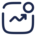Graph New Up SVG Icon